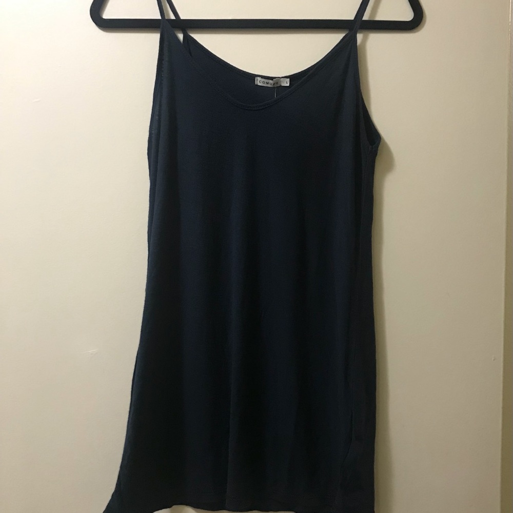 Commune by Michelle Malibu Cami Top- Navy